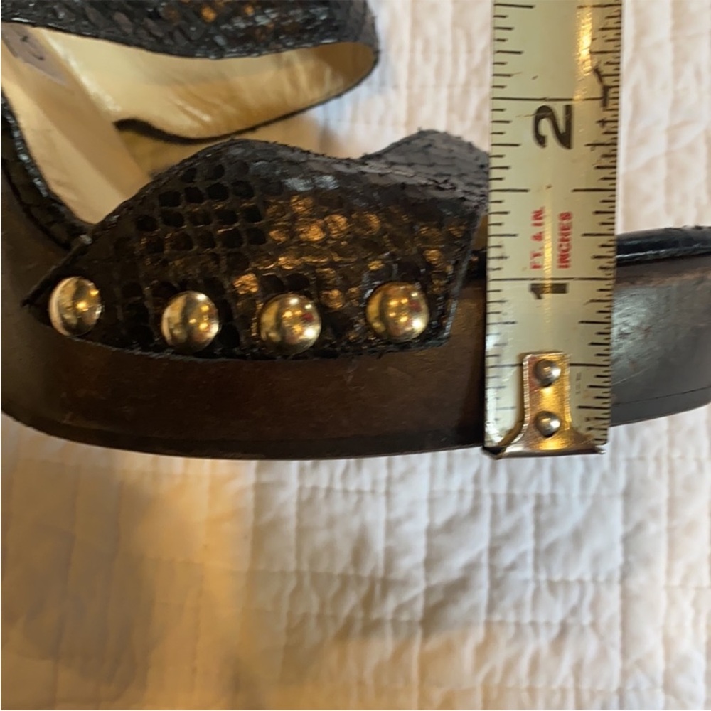 Jimmy Choo authentic snakeskin with studs - Picture 5 of 12